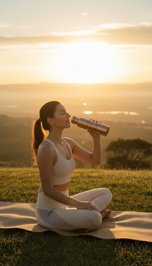 Copper Bottle ( 1000 ML)